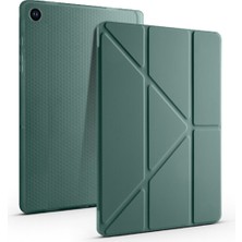 Galaxy Tab A9 Plus 11 Inç X210 Uyumlu Kalem Bölmeli Smart Cover Tablet Kılıf – Katlanabilir Standlı, Otomatik Uyku Modlu, Darbe Emici Ince Tasarım