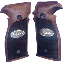 Sig Sauer P226 Ahşap Lazer Işlemeli Logolu