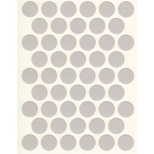 Yapışkanlı Vida Tapası Gri 14 mm