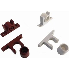 Plastik Beyaz Sineklik Çıtçıtı (Adet)