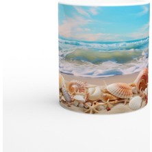 Dalgaların Izinde Kabuklar Kupa Bardak