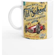 Old School Yarış Kulübü Kupa Bardak