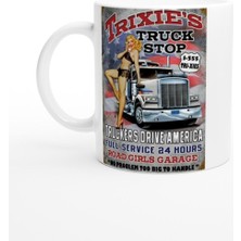 Trixie’s Kamyoncu Dinlenme Tesisi Temalı Kupa