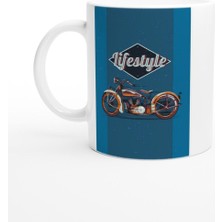 Yaşam Tarzı – Lifestyle Vintage Motosiklet Temalı Kupa Bardak