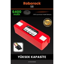 Robo-Mi Roborock S8 6400mAh Robot Süpürge Bataryası - Koruma Katmanlı Batarya Teknolojisi