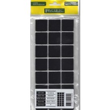 Pacific 6030 Bl Yapışkanlı Keçe 30 mm x 30 mm Siyah
