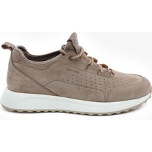Greyder 17981 Vizon Hakiki Deri Erkek Sneaker Ayakkabı