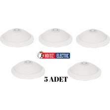 5 Adet Sensör Armatür Lamba 2x E27 Duy