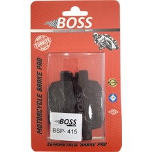 Kanuni 125 Seha Arka Fren Balata (Made In Türkiye) M197