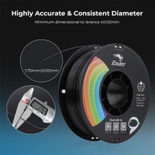 Creality Ender Pla+ Filament Siyah 1.75MM 1kg - Urhanshop Yetkili Satış