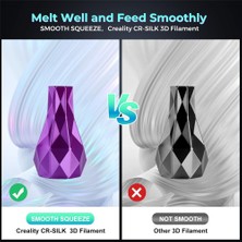 Creality Cr-Silk Pla 1,75MM 3D Filament 1kg - Pembe Mor - Urhanshop Yetkili Satış