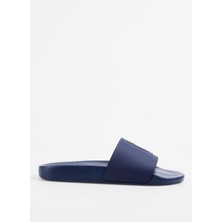 Polo Ralph Lauren Lacivert Kadın Terlik Polo Slıde