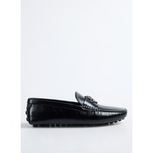 Siyah Erkek Deri Günlük Ayakkabı 27746