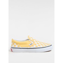 Sarı Erkek Çocuk Kanvas Yürüyüş Ayakkabısı VN000D0JP1T1-CLASSIC Slip-On