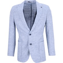 Altınyıldız Classics Slim Fit Mavi Erkek Ceket ACE004252227_MAV