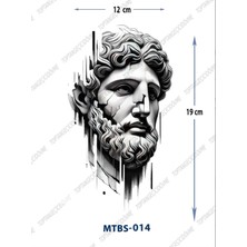 Tattoo MTBS-014 Orta Boy Zeus Desen Geçici Dövme