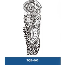 Tattoo TQB-065 Etnik Şematik Desen Geçici Kol Dövmesi-Tatto