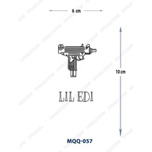 Tattoo MQQ-057 Mini Uzi Desen Geçici Dövme-Tatto