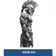 Tattoo MXQB-004 Orta Boy Spartalı Savaşcı Desen Geçici Dövme