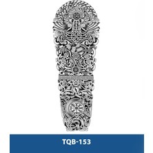 Tattoo TQB-153 Etnik Şematik Desen Geçici Kol Dövmesi