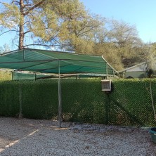 Morilu Çim Çit - Dekoratif Yeşil Bahçe Çim Çiti - Çimli Tel - 150 cm Enli