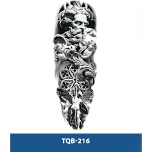 Tattoo TQB-216 Zeus Desen Geçici Kol Dövmesi