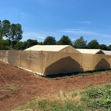 Morilu Gölgelik File Plaj Gölgelik - 95lik - 6 Metre En Krem - Düz Kenar - Kamp Gölgeliği Hayvan Gölgeliği
