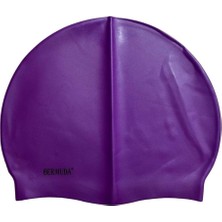 Bermuda Silikon Deniz ve Havuz Bonesi T708602 Mor