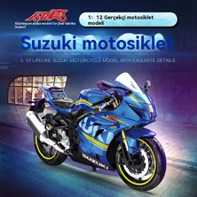 1:12 Suzuki R1000 Motosiklet Modeli (Yurt Dışından)