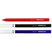 Pensan Keçeli Kalem Ofis Tipi 3003 Kırmızı