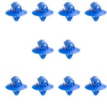 Alpha Auto Part İveco, Opel, Renault için Tampon Uç Klips - 10 Adet