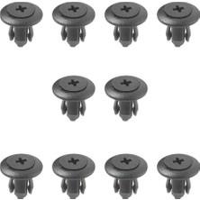 Alpha Auto Part Ford, Mazda, Kia, Honda için 10'lu Davlumbaz Klips