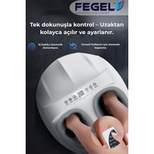 FG-513 6d Isıtmalı Ayak Masaj Aleti, Derin Yoğurma ve Hava Basınçlı Kumandalı Masaj Aleti