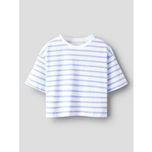 Name It Nmfvitanni Ss Short Rlx Top Kız Çocuk Crop T-Shirt 13241601