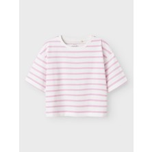 Name It Nmfvitanni Ss Short Rlx Top Kız Çocuk Crop T-Shirt 13241601