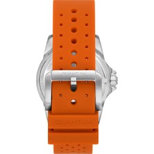 Quantum BAR1115.388 Otomatik Kol Saati | 44 mm Kasa, Silikon Kordon, 20 Atm Su Geçirmez