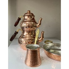 Bakır Çaydanlık  Tava