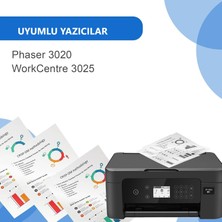 Xerox Workcentre 3025V_NI Wı-Fı Yazıcı Uyumlu 3020 / 3025 (106R02773) Muadil Toner
