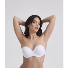 Moonlight 11071 Şeffaf Askılı Desteksiz Sütyen