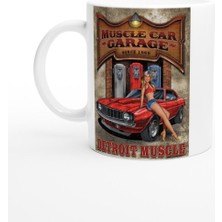 Detroit Muscle Garage Kupa Bardak