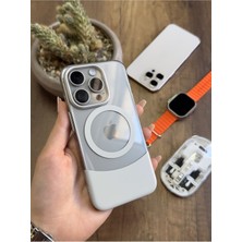 iPhone 14 Pro Magsafe Uyumlu Mika Sararmaz Kılıf SOOCASE720