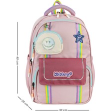 Ultra Lüks Kawaii Kore Tarzı Kız Çocuk Ortopedik İlkokul Sırt Çantası Folyolu Beslenme+Kalemlik