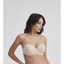 Moonlight 11071 Şeffaf Askılı Desteksiz Sütyen