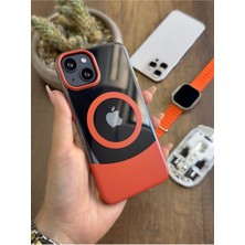 iPhone 15 Magsafe Uyumlu Mika Sararmaz Kılıf SOOCASE720