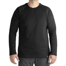 Yds Travel T-Shırt Uzun Kol -Siyah