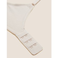 Marks & Spencer 3'lü Balensiz Pamuklu T-Shirt Sütyeni Seti