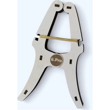 Mandal El Tipi Ahşap Hobi Amaçlı Işkence Kıskaç Klips 11CM