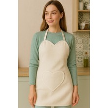 Ender Home Amor Kalpli Havlu Mutfak Önlüğü – Ayarlanabilir Askılı