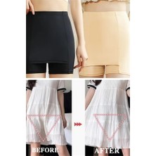 Dikişsiz Kaymaz Güvenlik Şortu – Çift Katmanlı, Konveks Tasarım, Buzlu Ipeksi Doku, Yazlık Ince Şort Altı Içlik | Dönmeyen, Terletmeyen Iç Şort