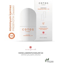 Cotos Microbiota Balance With Prebiotic Deodorant Rollon (Anti̇perspi̇rantprebi̇yoti̇k Destekdoğal Rollon)